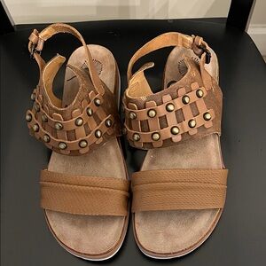 OTBT Tan Studded Women's Sandals
